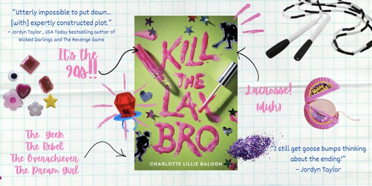 Set in the glittery, bubble-gum pink 90s, this fresh and darkly funny take on a high school who-dunit explores popularity, friendship, heartbreak, and of course, murder.